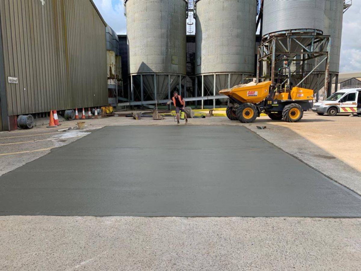 Norfolk and Suffolk Outdoor Robust Concrete Flooring Service